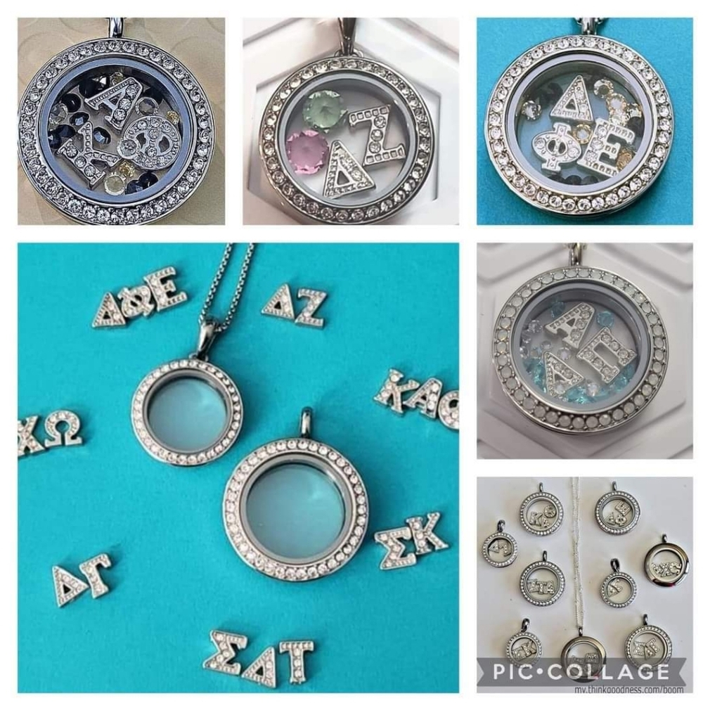 Origami Owl Sorority Greek letter charms YOU CHOOSE - Picture 2 of 4